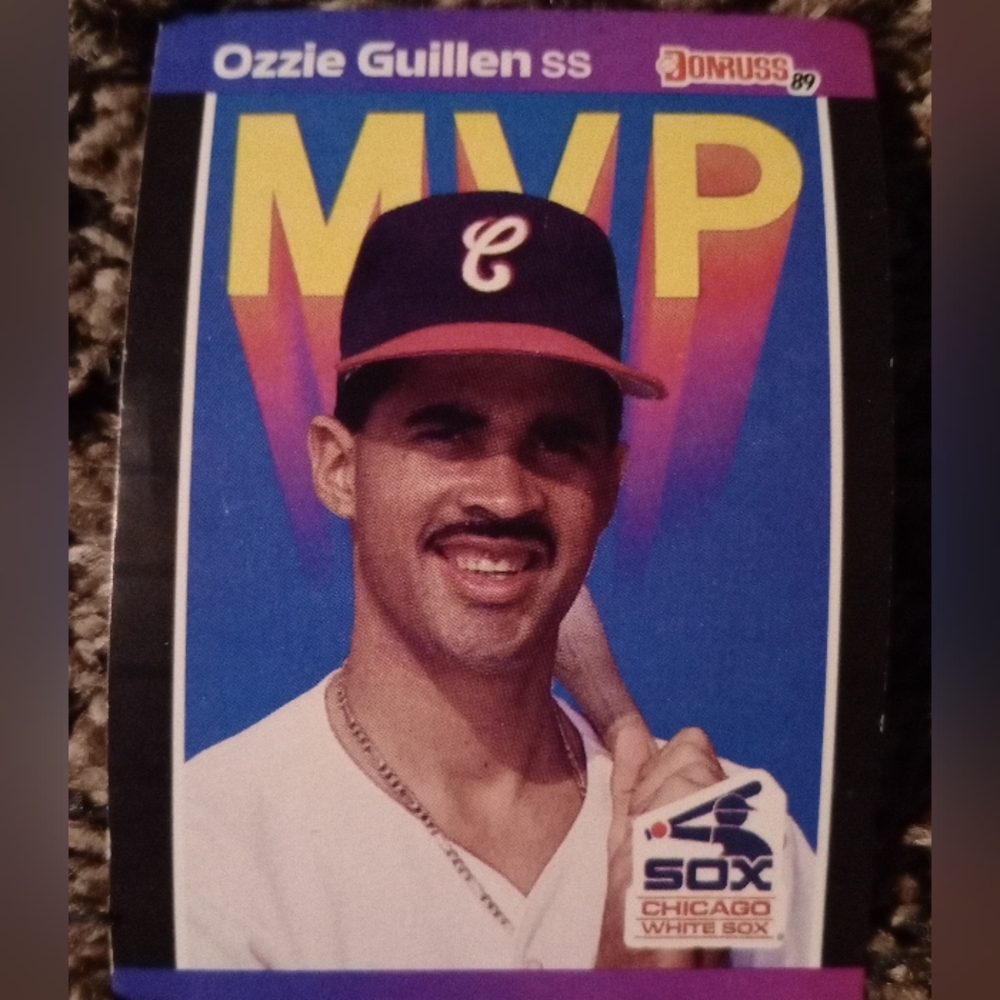 Ozzie Guillen -Donruss 89 MVP Baseball Card